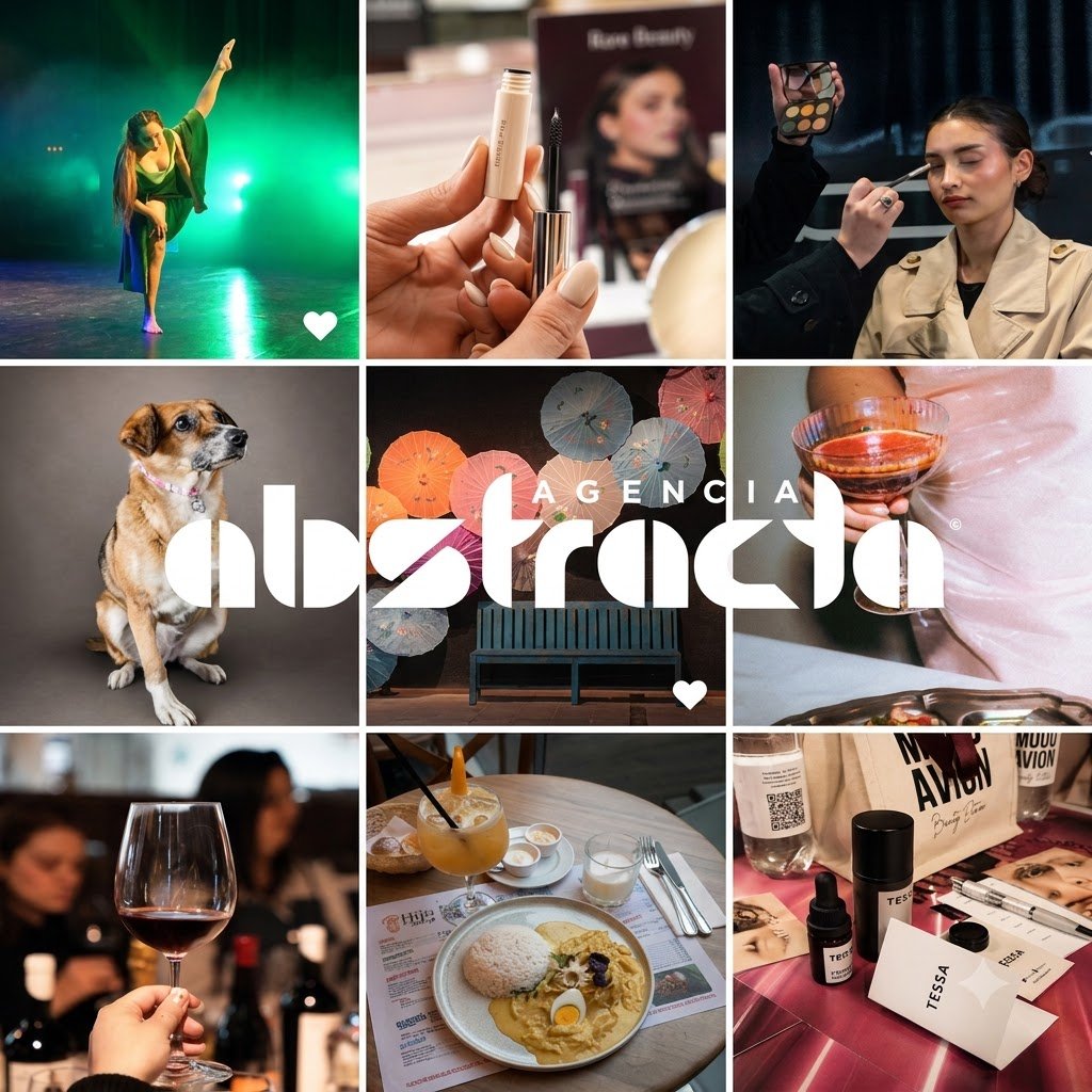 Mosaico de colaboraciones y producciones — Abstracta